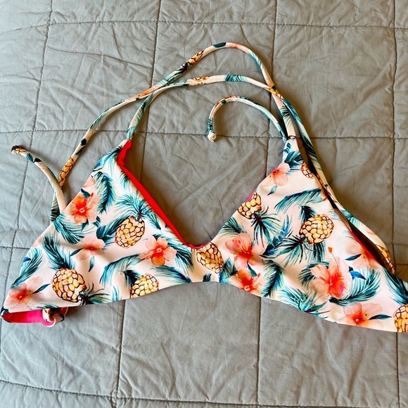 Zennor reversible pineapple palms bikini set - Picture 3 of 6